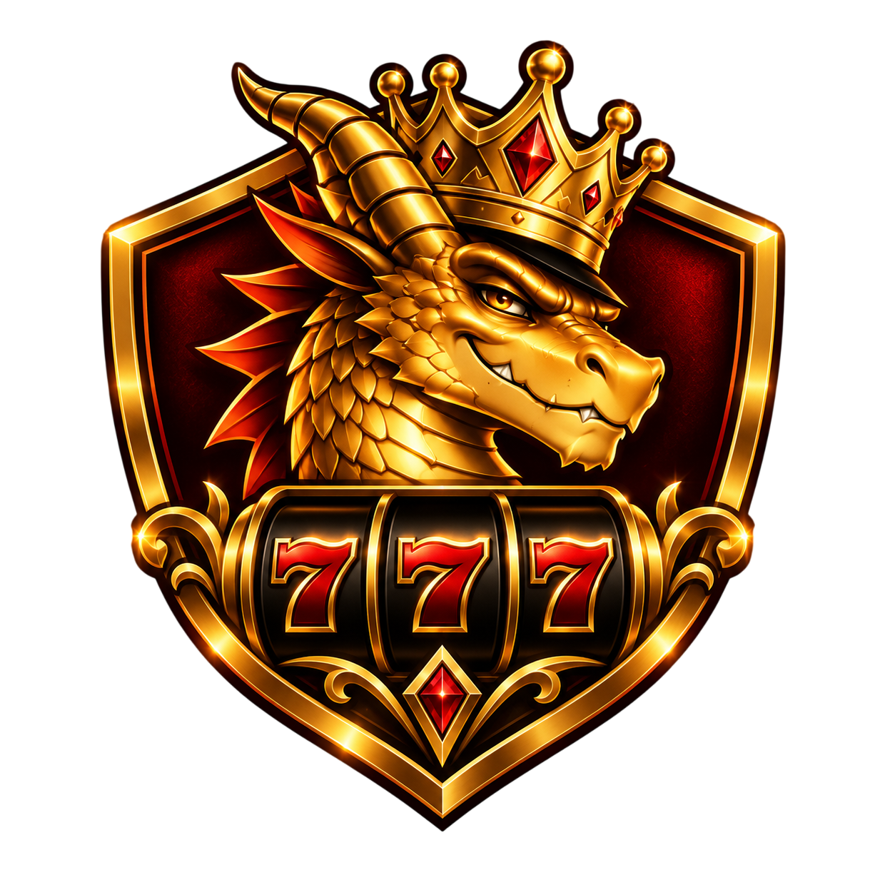Круглый логотип Dragon Money VIP